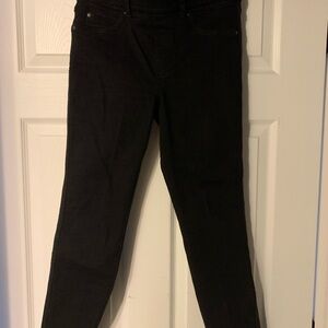 SPANX Black Ankle Cropped Pants